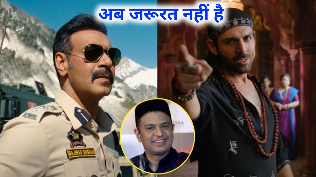 Singham Again VS Bhool Bhulaiyaa 3 Kartik Aaryan and Ajay Devgan bet 100 crores